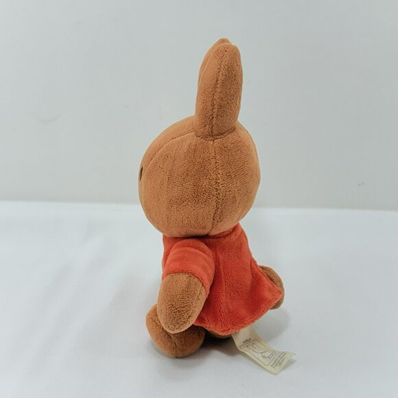 Mercis Jazwares Miffy Nijntje Melanie Plush Bunny Rabbit Toy Dutch Orange Shirt - Picture 4 of 12
